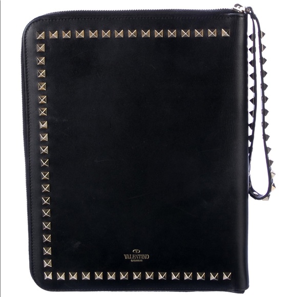 VALENTINO Rockstud Leather iPad Case - Picture 2 of 6